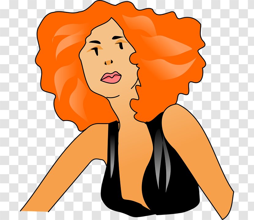 Clip Art - Flower - Redhead Transparent PNG