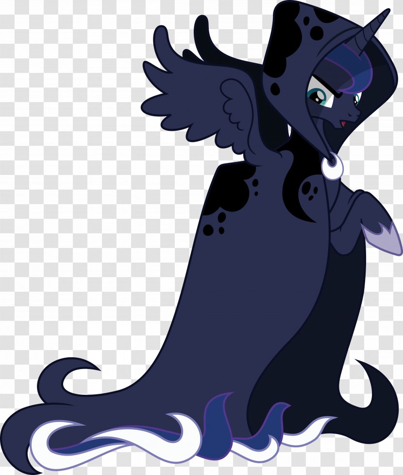Princess Luna Twilight Sparkle Celestia Pony Spirit Of Christmas Future -  Fictional Character - Cloak Transparent PNG