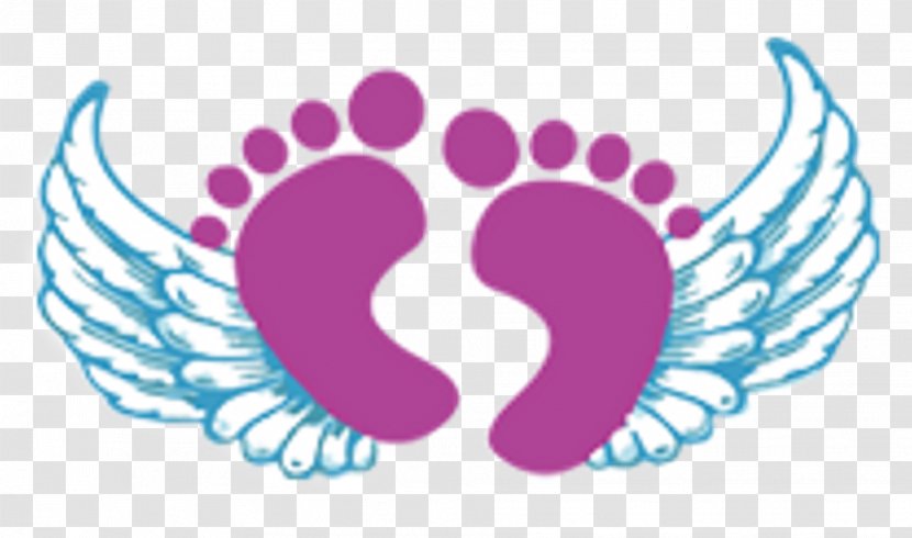 Child Infant Foot Placenta Clip Art - Silhouette Transparent PNG