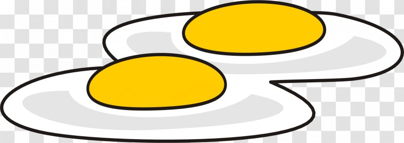 Fried Egg Clip Art - Yellow Transparent PNG