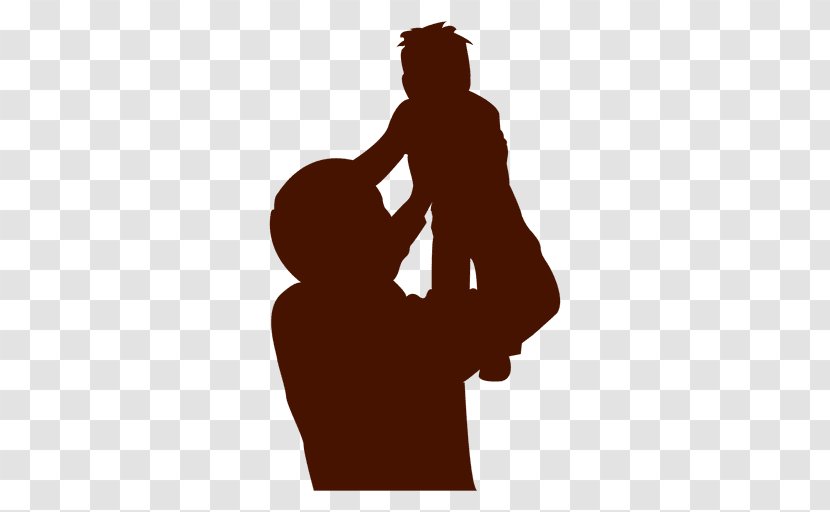 Father Silhouette Child Son - Parent - Daddy Transparent PNG