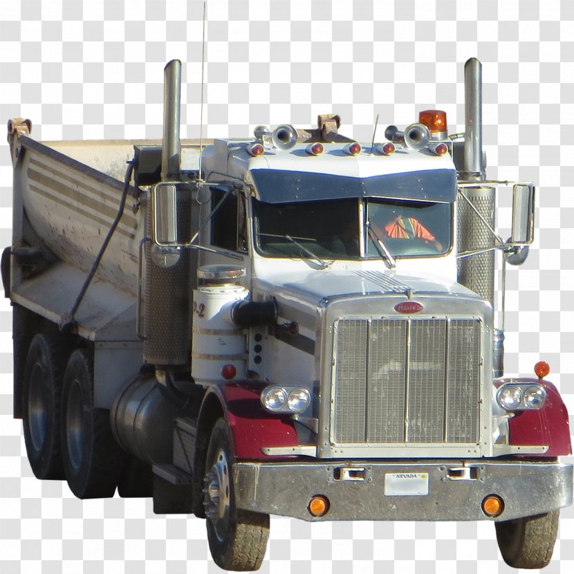 Car Mode Of Transport Motor Vehicle - Commercial - Dump Truck Transparent PNG