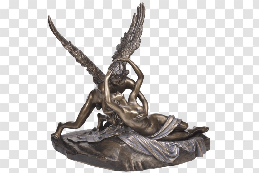 Cupid And Psyche Revived By Cupid's Kiss Bronze Sculpture Orlando Estate Buyer, Inc. Statue - Love - Venus Transparent PNG