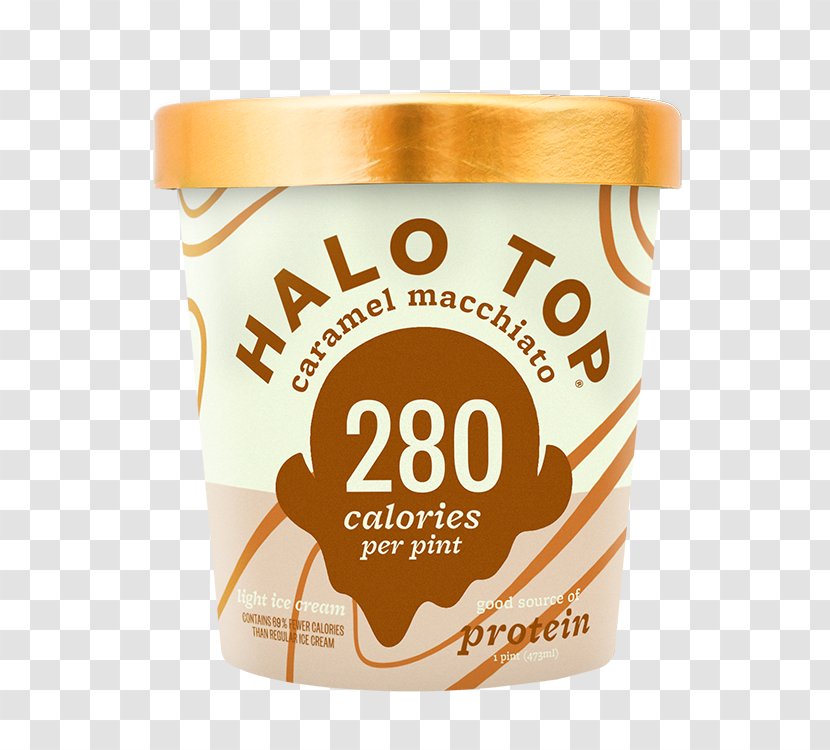 Dairy Products Flavor By Bob Holmes, Jonathan Yen (narrator) (9781515966647) Halo Top Creamery Latte Macchiato - Peach Candy Corn Parfait Transparent PNG