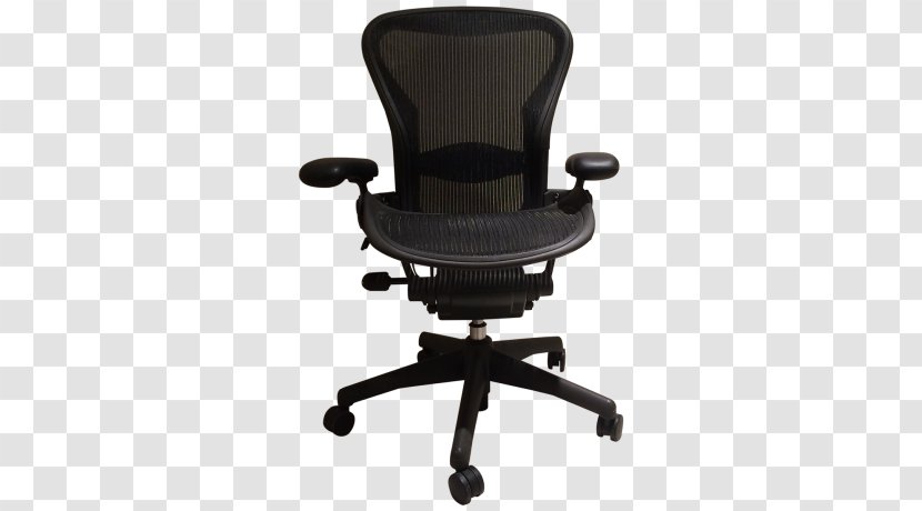 Aeron Chair Herman Miller Office & Desk Chairs - Armrest Transparent PNG