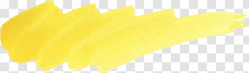 Watercolor Painting Yellow Paint Brushes - Speech Balloon - Stroke Transparent PNG