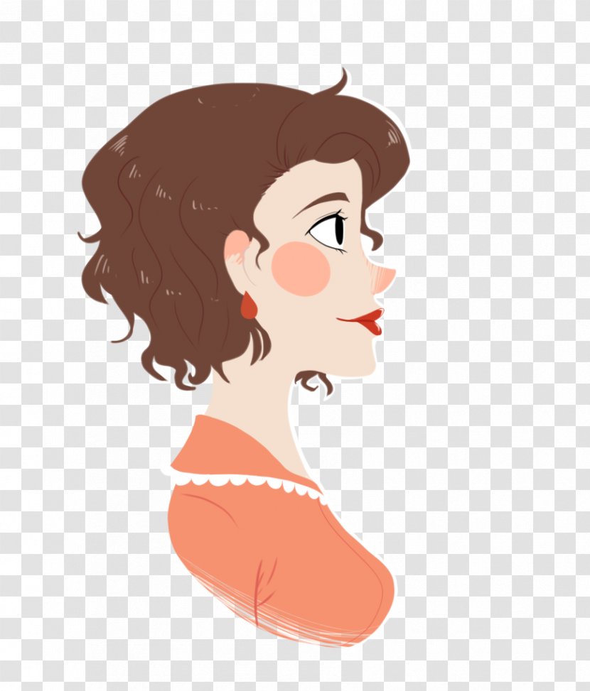 Nose Cheek Woman Clip Art - Watercolor Transparent PNG