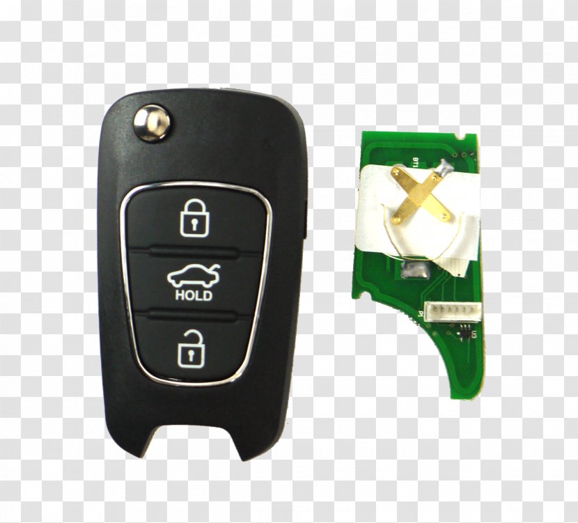 Remote Keyless System Hyundai Controls Transponder Car Key - Logo Transparent PNG