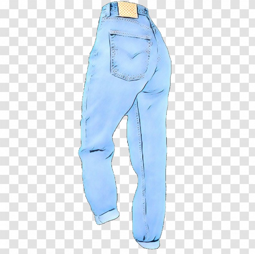 Clothing Jeans Blue Denim Trousers - Active Pants Sportswear Transparent PNG