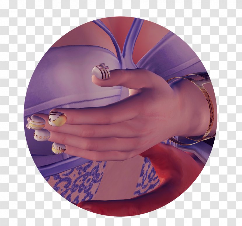 Thumb - Purple - Maitreya Transparent PNG