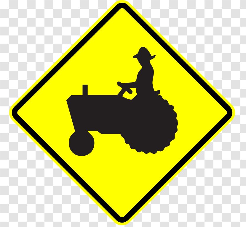 Warning Sign Tractor Traffic Farm Vehicle - Logo - Panama Transparent PNG