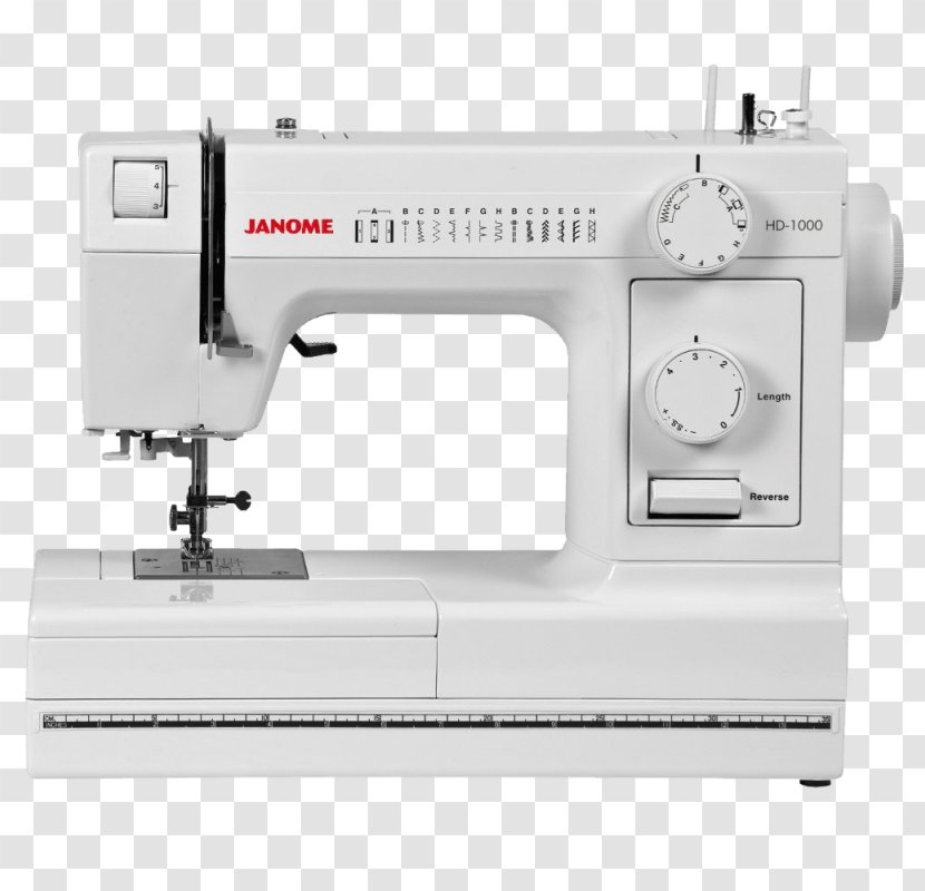 Sewing Machines Janome HD1000 - Hd1000 - Clip Art Machine Transparent PNG