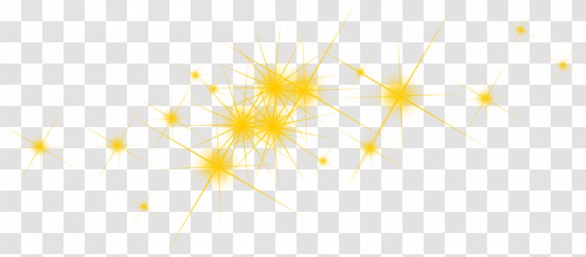 Desktop Wallpaper Line Sunlight Computer - Yellow - Sparkle tree Transparent PNG