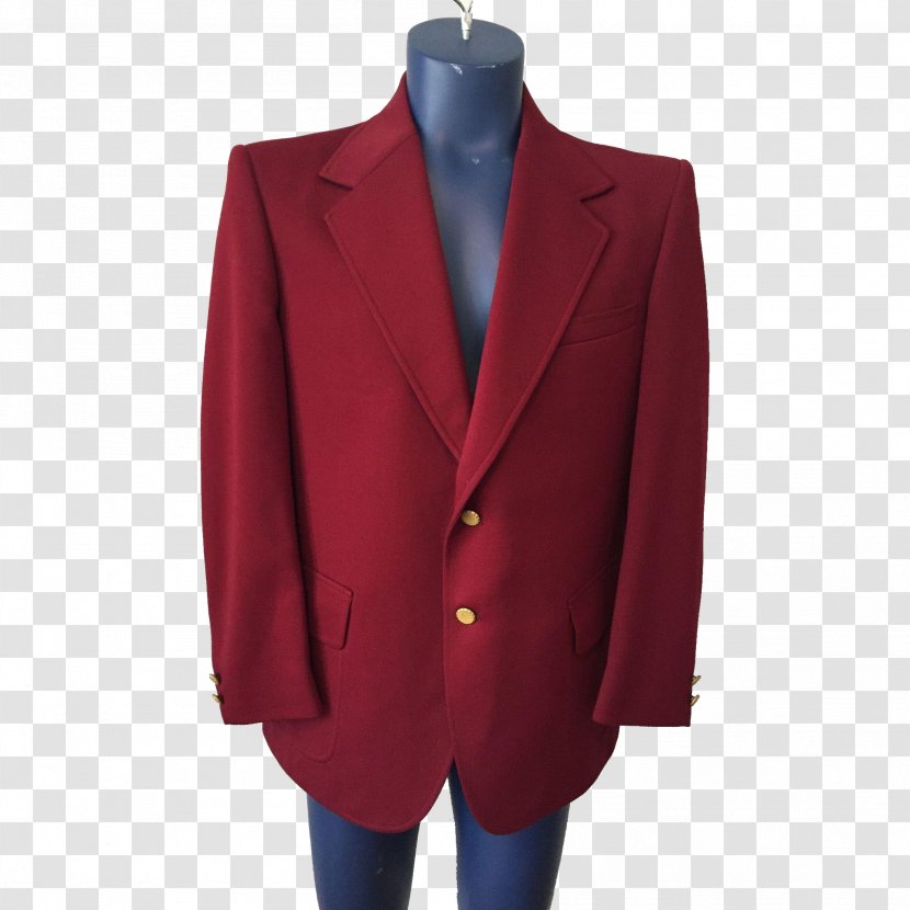 Blazer Jacket Button Sleeve Outerwear Transparent PNG