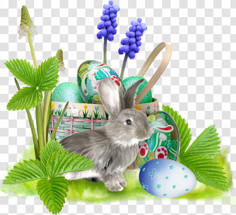 Easter Bunny Egg Clip Art - Decoupage Transparent PNG