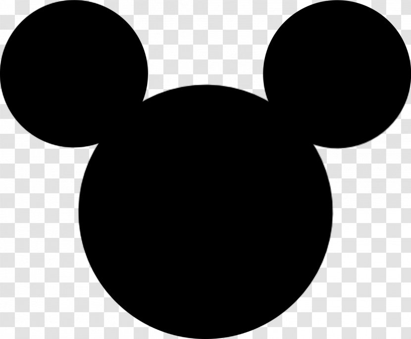Mickey Mouse Minnie The Walt Disney Company Clip Art - Universe - Black White Transparent PNG
