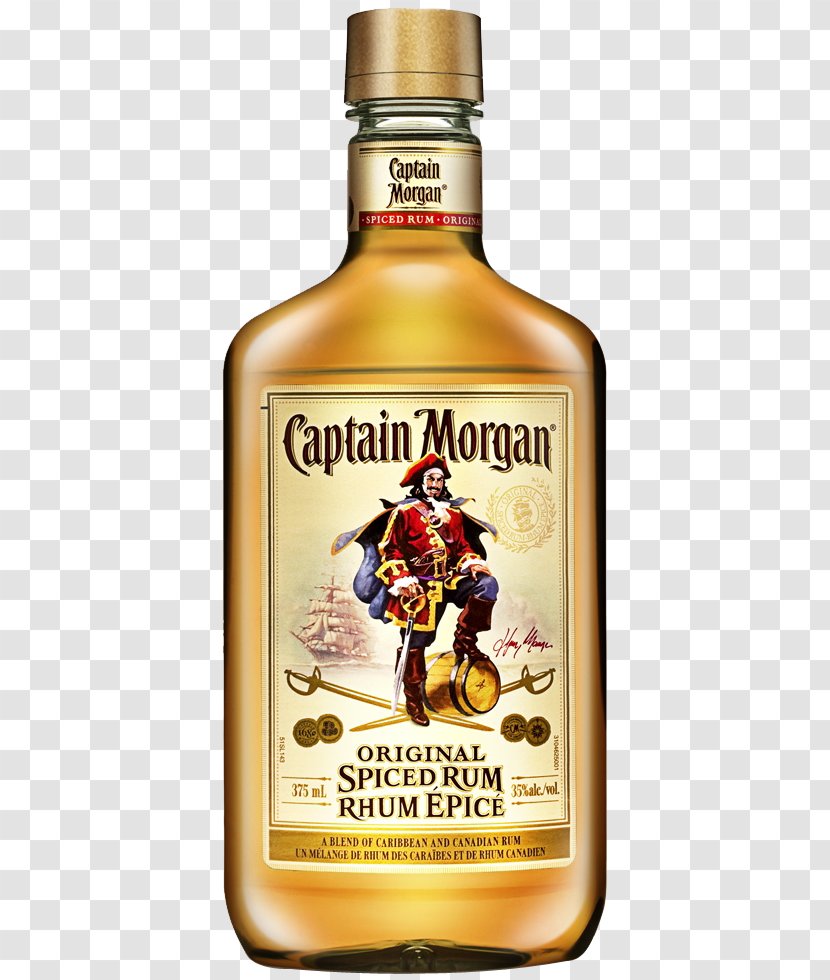 Liqueur Distilled Beverage Rum Captain Morgan Spice Transparent PNG