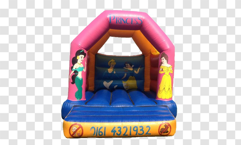 Inflatable Bouncers Castle The Inflatables YouTube - Youtube - Princess Transparent PNG