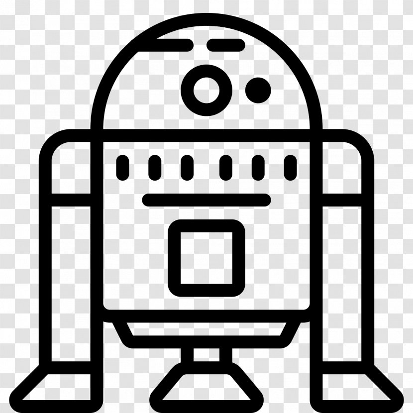 R2-D2 C-3PO Anakin Skywalker - Star Wars - Robot Cliparts Black Transparent PNG