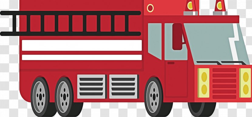 Firefighter - Public Transport - Model Car Transparent PNG