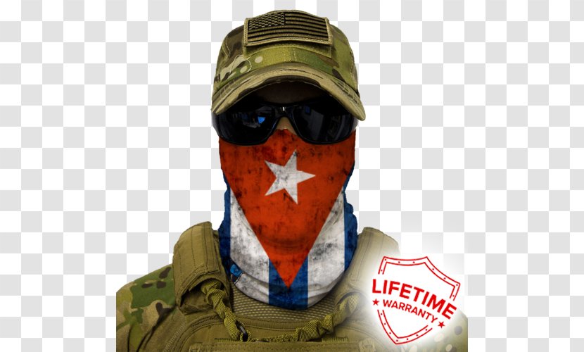 Face Shield Mask Balaclava Kerchief - Military Organization Transparent PNG