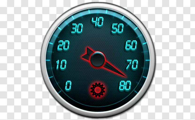 Car Android Application Package Motor Vehicle Speedometers Software - Global Positioning System - Gps Speedometer App Transparent PNG