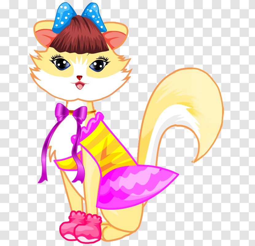 Cat Illustration Clip Art Headgear Design M - Mammal - Cutesy Outline Transparent PNG