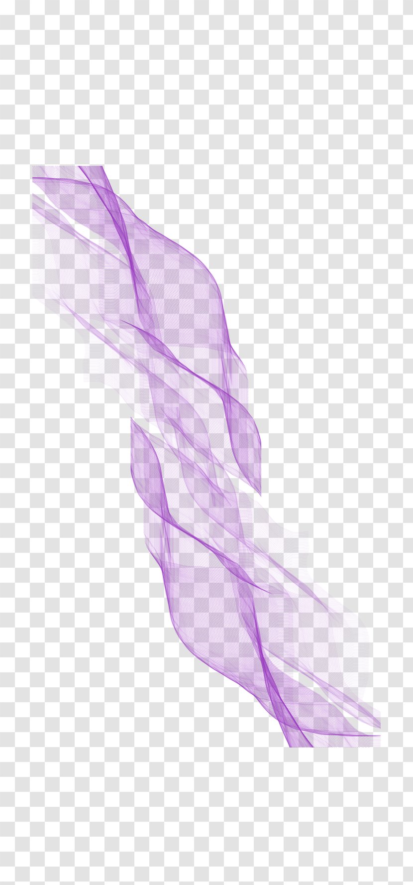 Purple Computer File - Pink - Gentle Floating Ribbon Transparent PNG