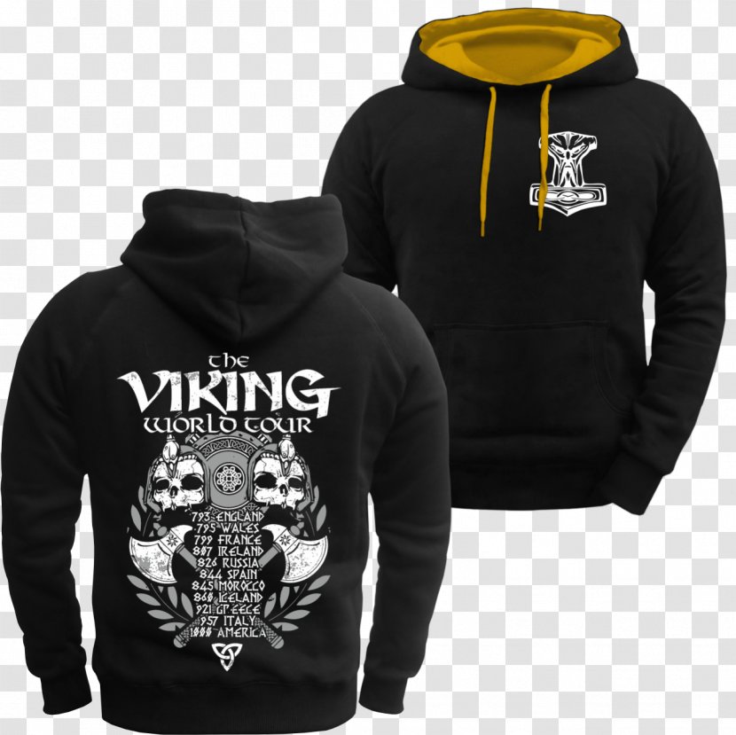 Hoodie T-shirt Odin Viking World Museum - Clothing Transparent PNG