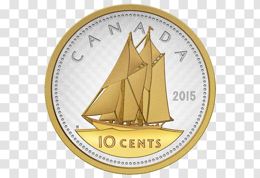 Silver Coin Canada Dime Cent - 10 Euro Transparent PNG