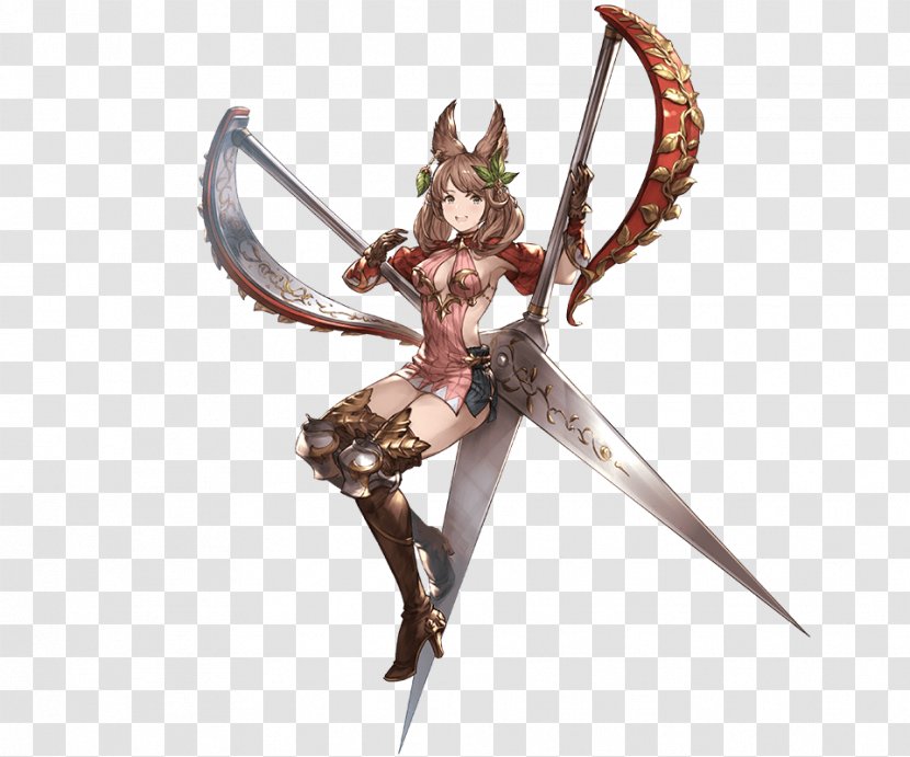 Granblue Fantasy Character Coif Game - Figurine Transparent PNG