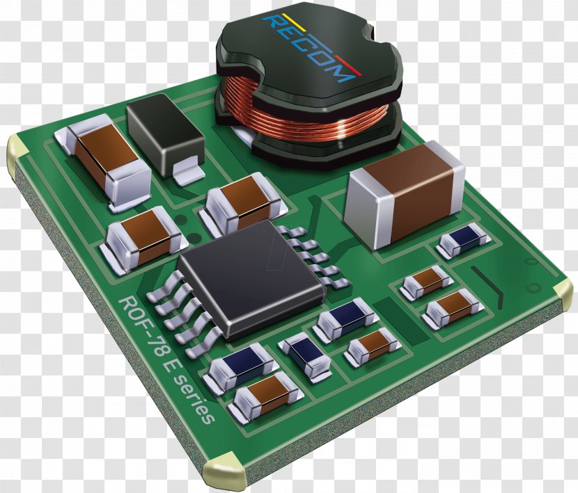 Power Supply Unit DC-to-DC Converter Voltage Converters Datasheet - Microcontroller - Ac Adapter Transparent PNG