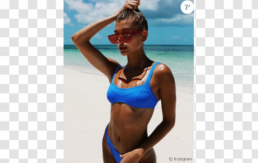 Celebrity Model Fashion Tommy Hilfiger Swimsuit - Heart Transparent PNG