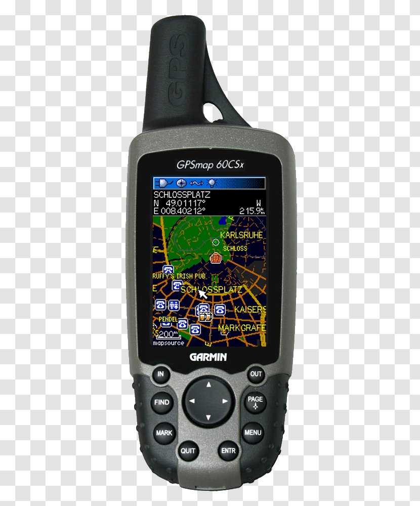 Global Positioning System Feature Phone Garmin GPSMAP 60CSx GPS Watch Handheld Devices - Measuring Instrument Transparent PNG