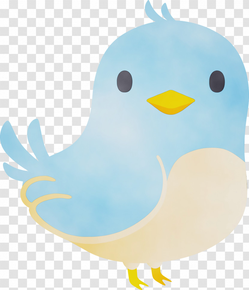 Bird Yellow Cartoon Beak Transparent PNG