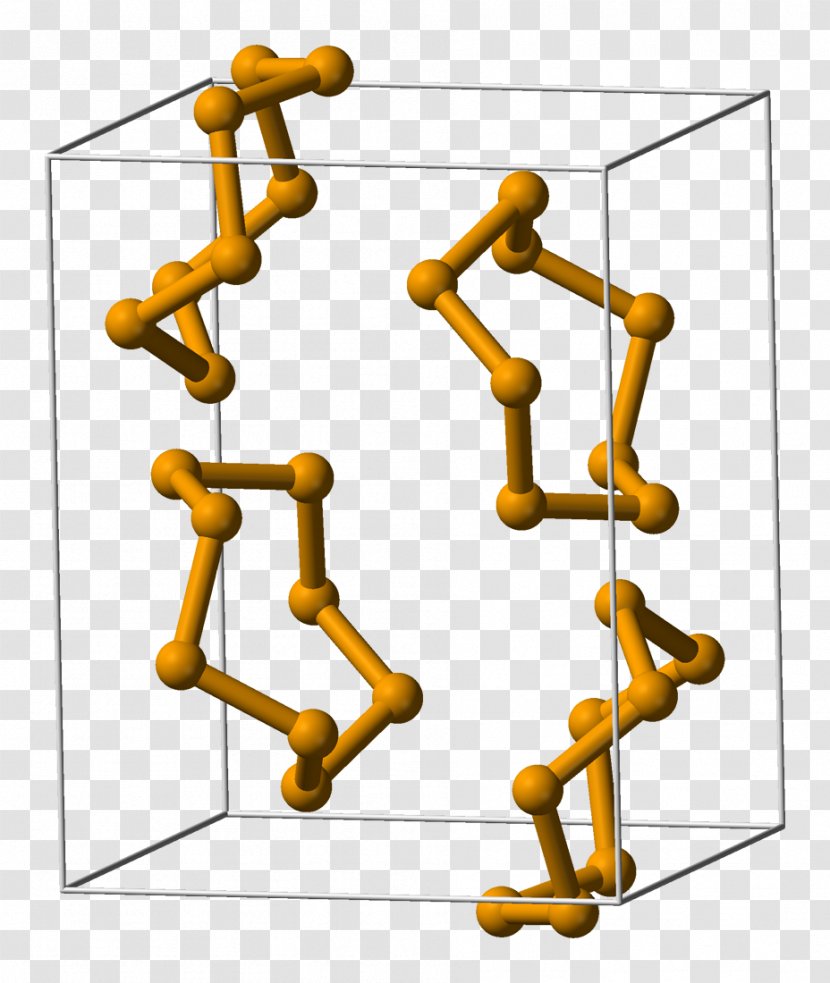 Monoclinic Crystal System Selenium Structure - Chemical Element Transparent PNG