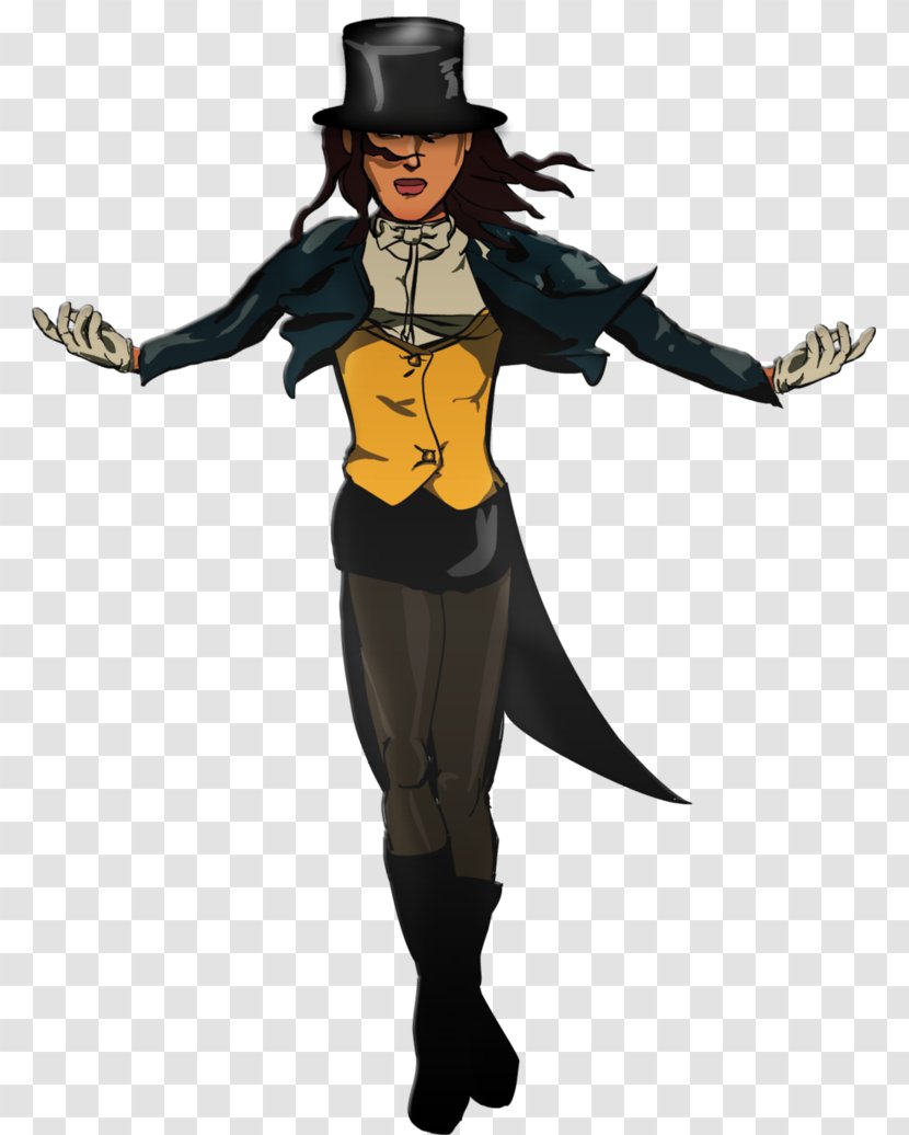 Costume Design Cartoon Character Fiction - Fictional - Zatanna Transparent PNG