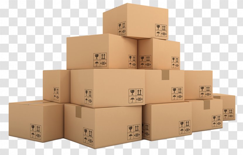 Courier Corrugated Box Design Package Delivery Transparent PNG