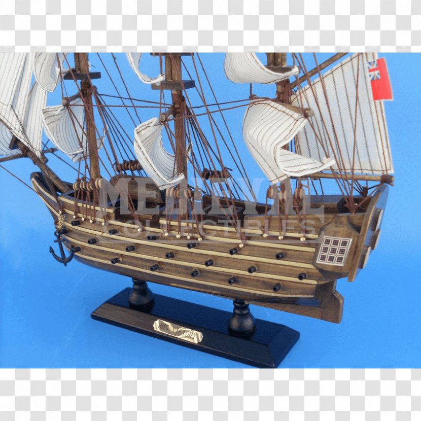 Brigantine Ship Galleon Clipper - Full Rigged - Victory Transparent PNG
