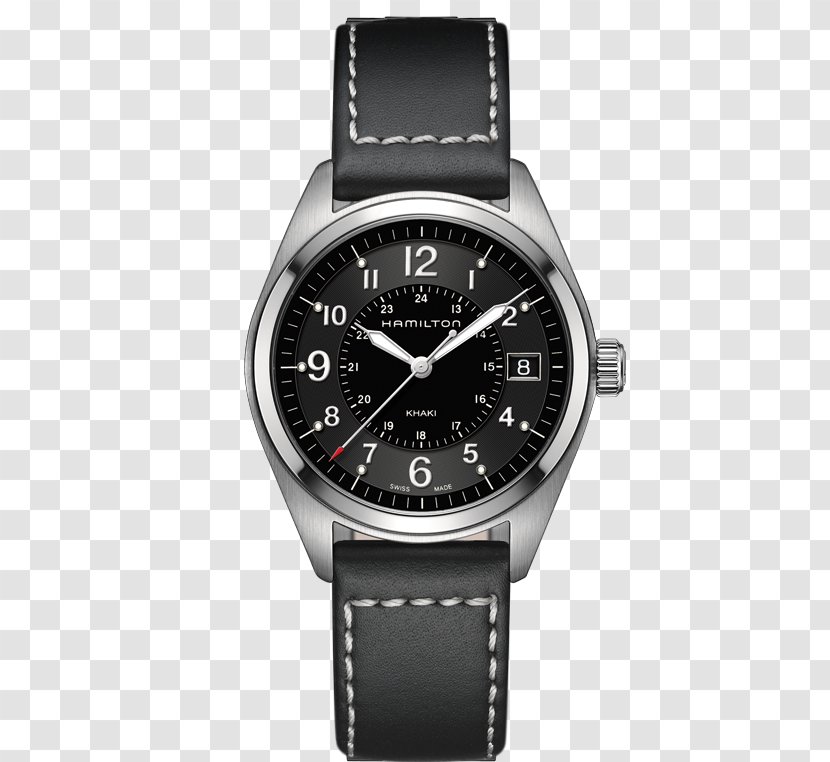 Hamilton Khaki Field Quartz Watch Company Strap Alpina Watches - Aviation Pilot Auto Transparent PNG