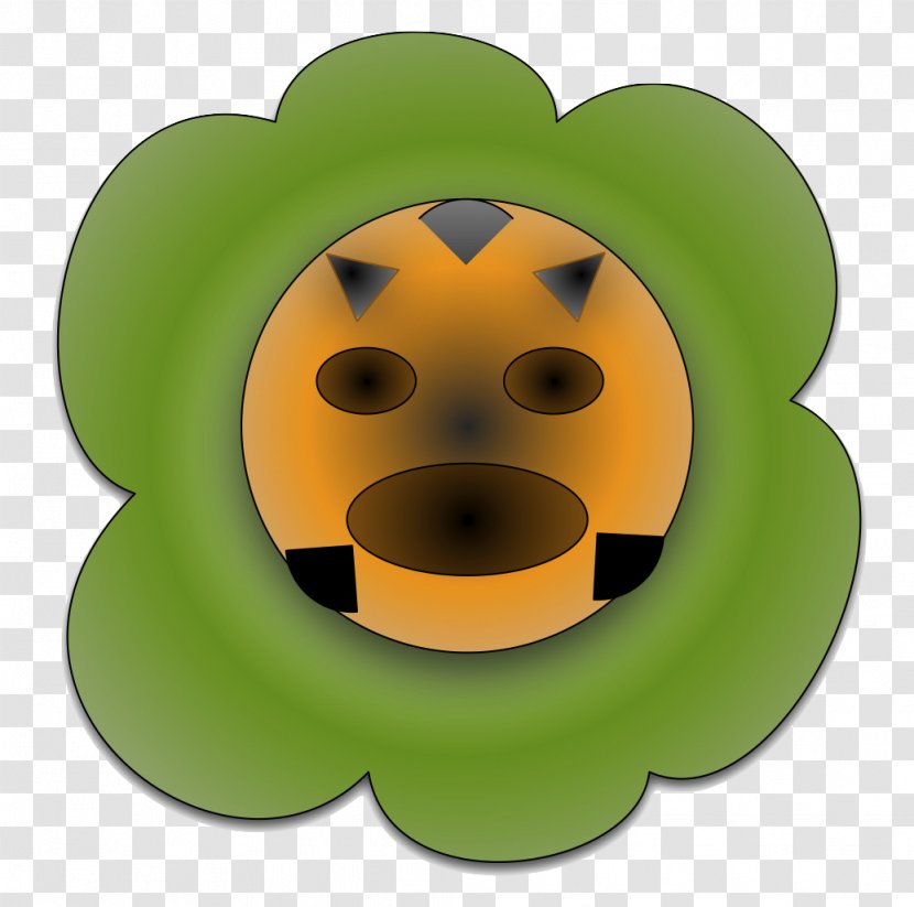 Green Snout Smiley - Design Transparent PNG