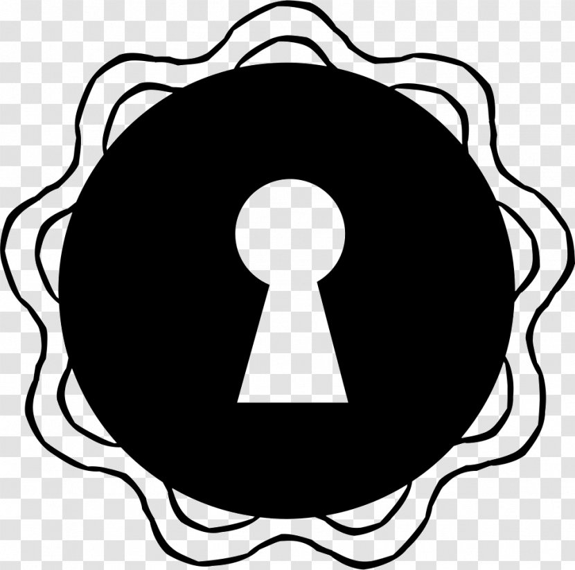 Circle White Logo Black M Clip Art - Symbol Transparent PNG