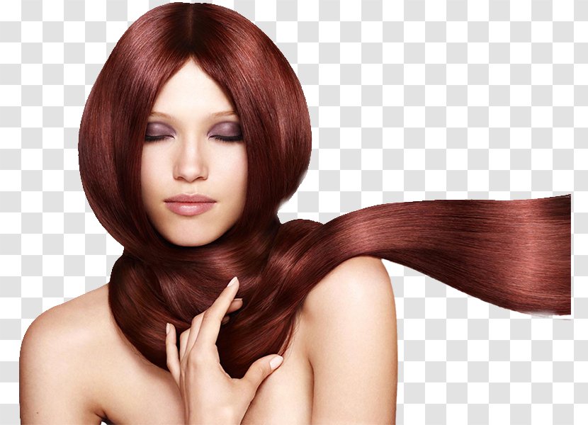 Dye Red Hair Color Mahogany - Caramel Transparent PNG