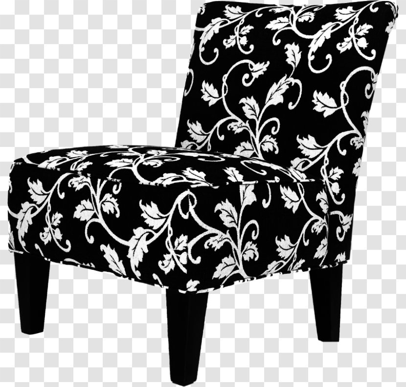 Chair Black And White Product Design - Furniture Transparent PNG