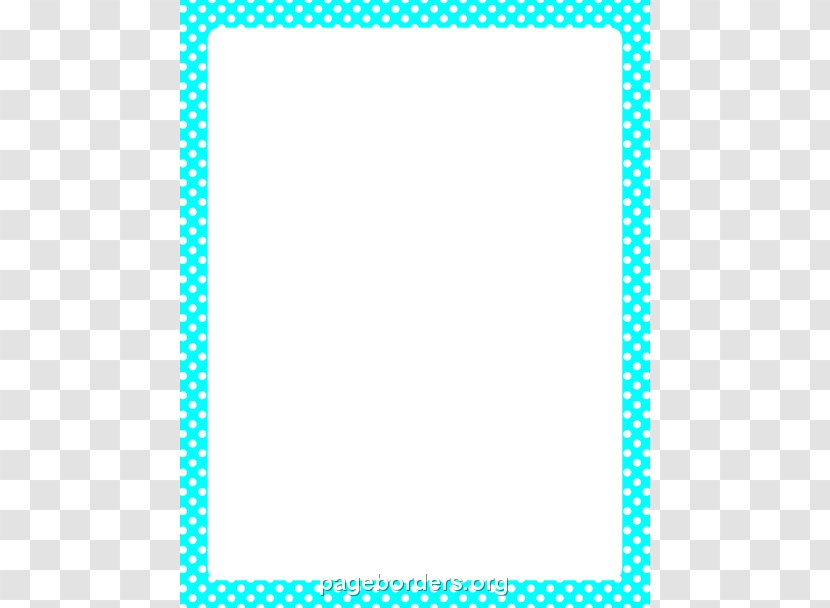 Polka Dot Pink Clip Art - Picture Frame - Border Cliparts Transparent PNG
