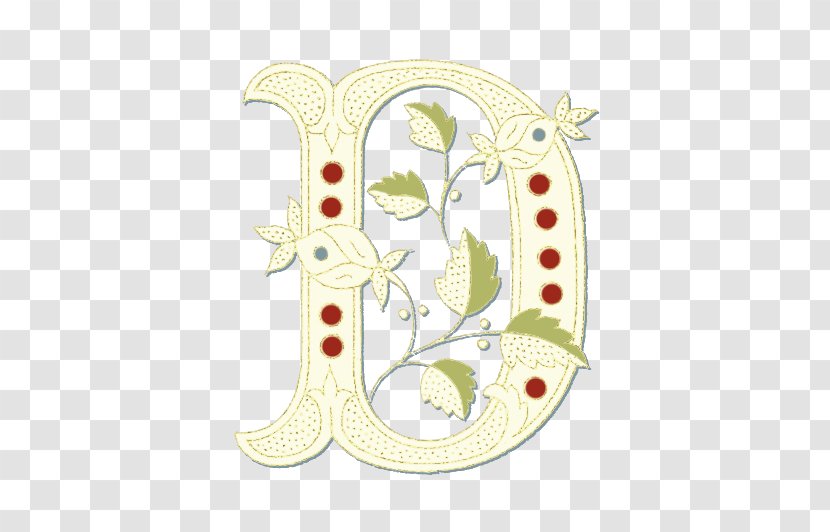Embroidery Cross Monogram Calligraphy Pattern - Lettering - Generator Transparent PNG