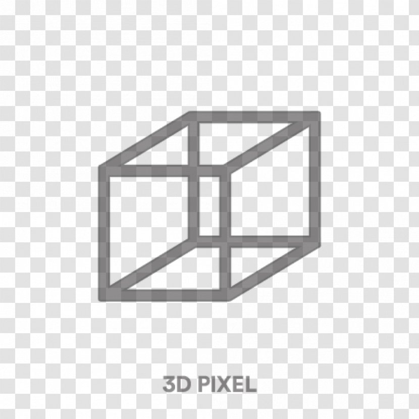 Necker Cube Shape Three-dimensional Space Clip Art - Hypercube - Entrepreneurial Spirit Transparent PNG