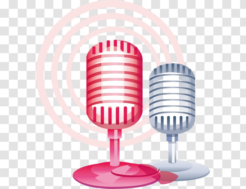 Microphone Illustration - Tree - Vector Material Transparent PNG