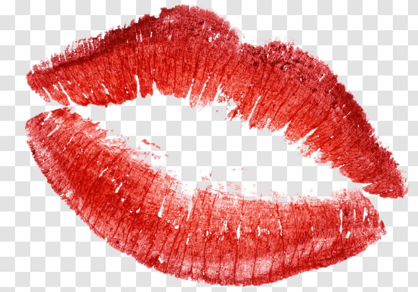 Lipstick Red Lip Augmentation Color - International Kissing Day - Lips Image Transparent PNG