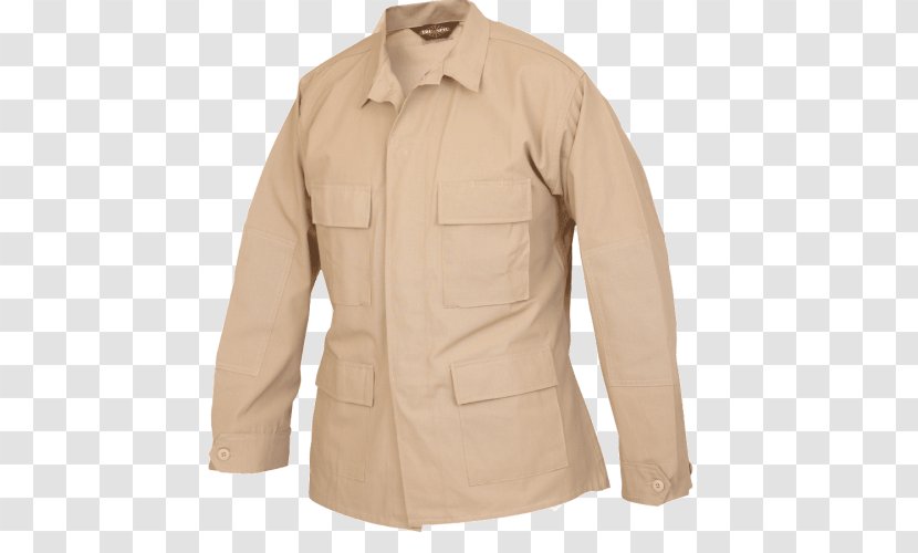 Battle Dress Uniform Sleeve Coat Battledress - Shirt Transparent PNG